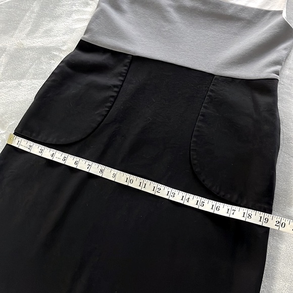 Theory Colorblock Audrey Sleeveless Dress with Pockets Sz 10 - Picture 14 of 17